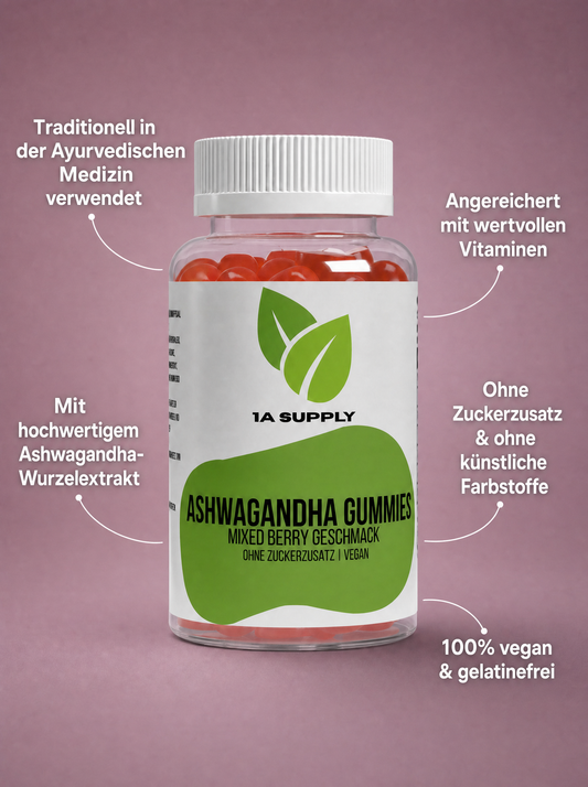 Ashwagandha & Vitamin B6 Gummies