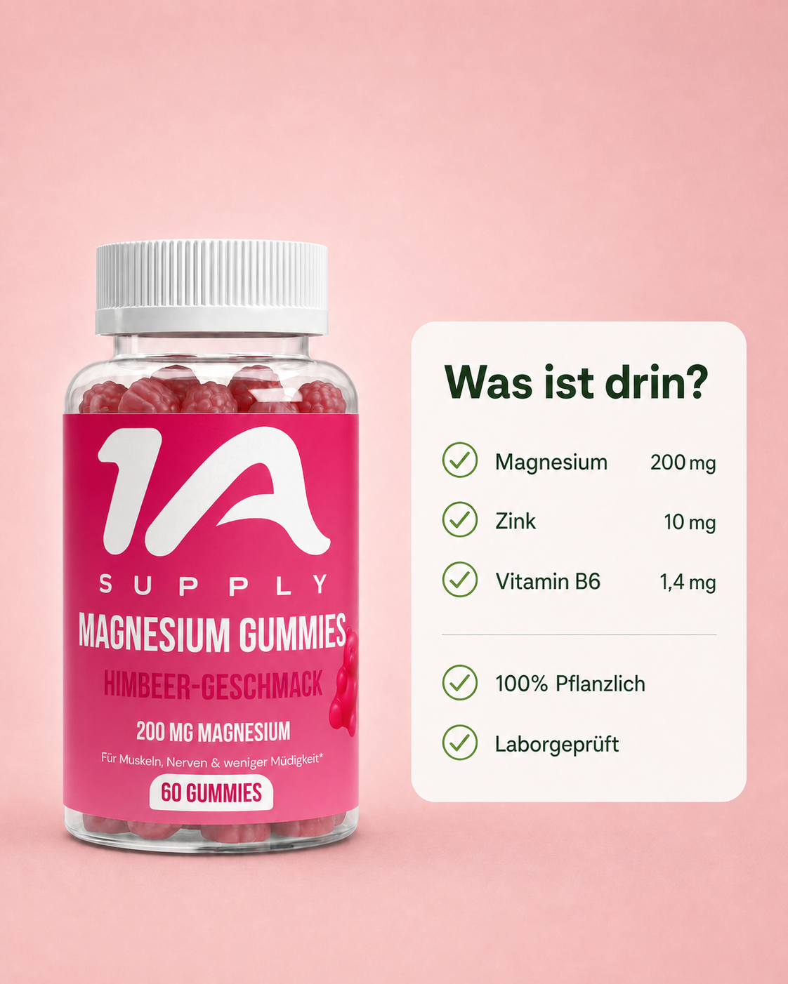 Magnesium + Zink + B6 Gummies