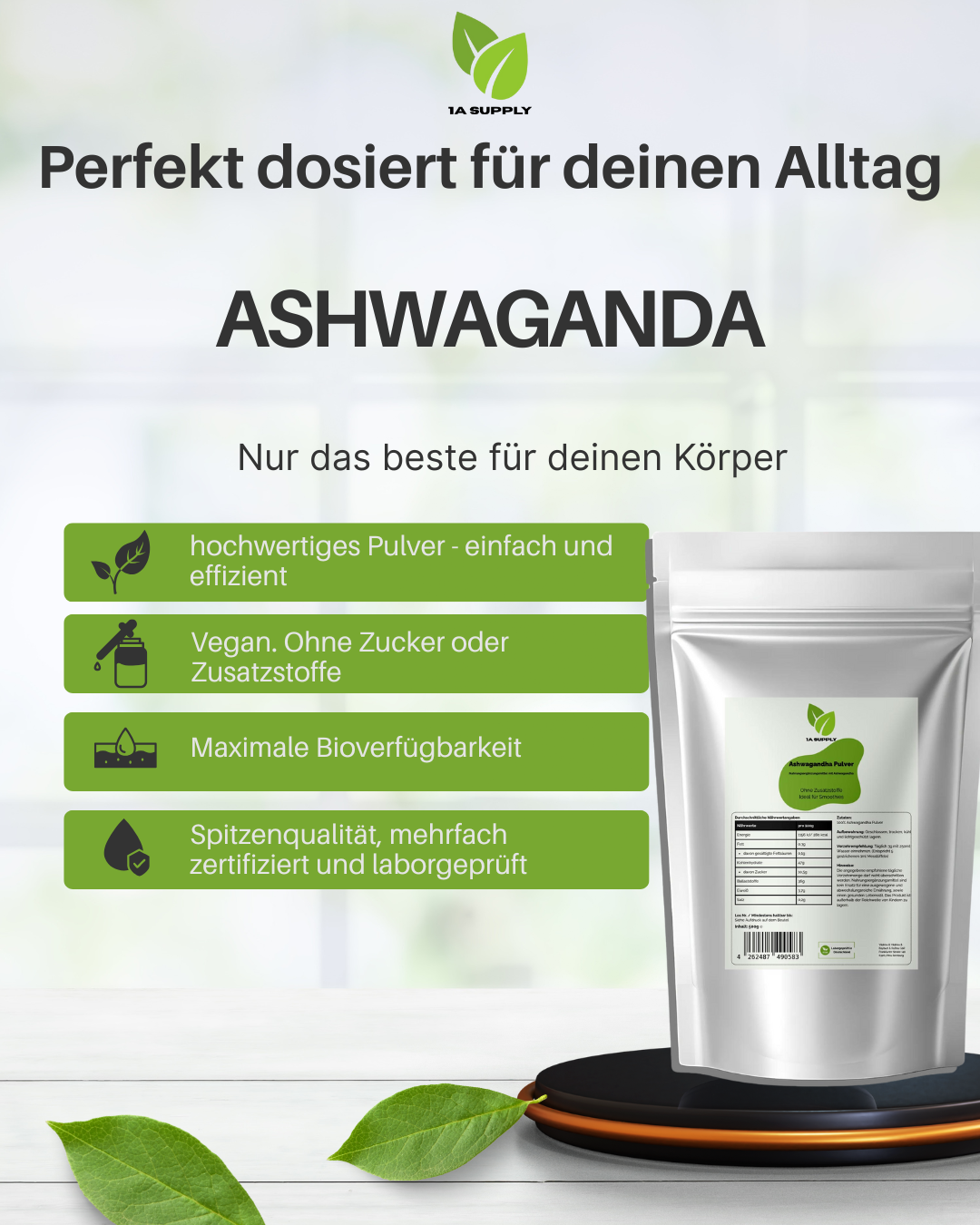 Ashwagandha Pulver
