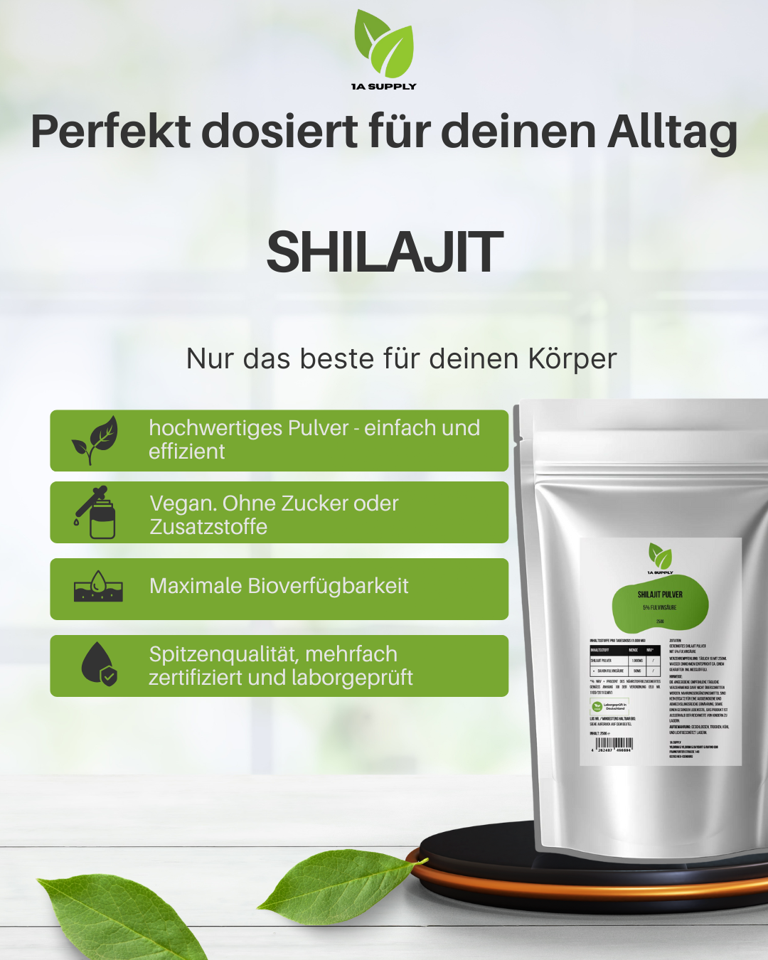 Shilajit Pulver