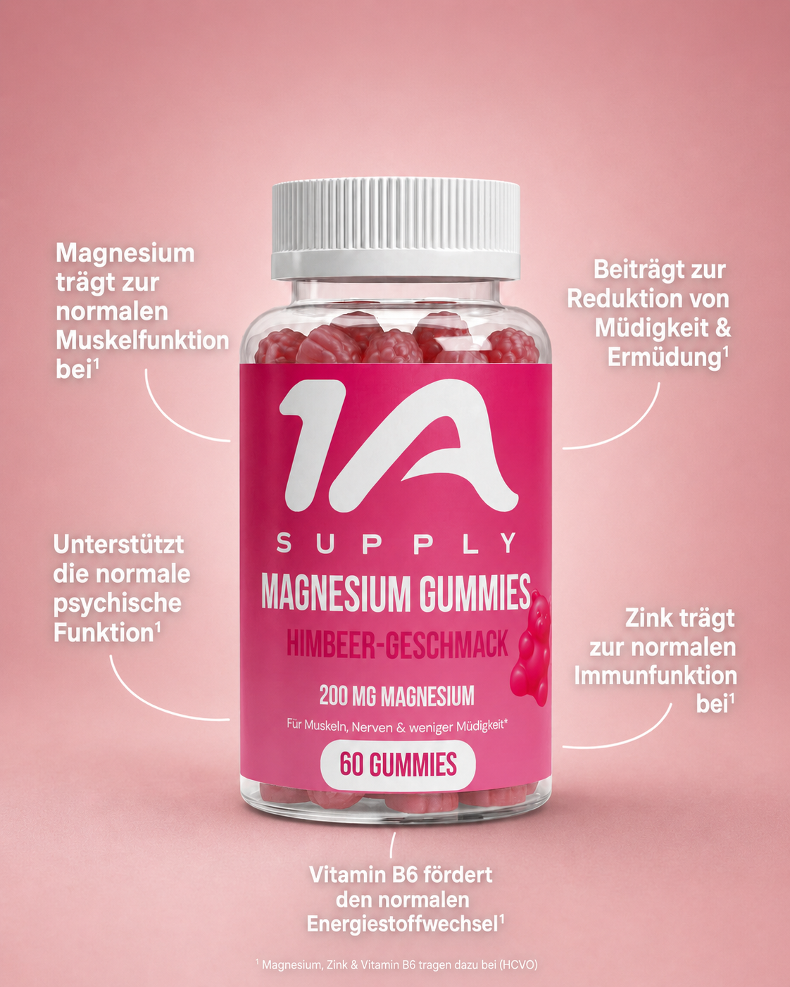 Magnesium + Zink + B6 Gummies