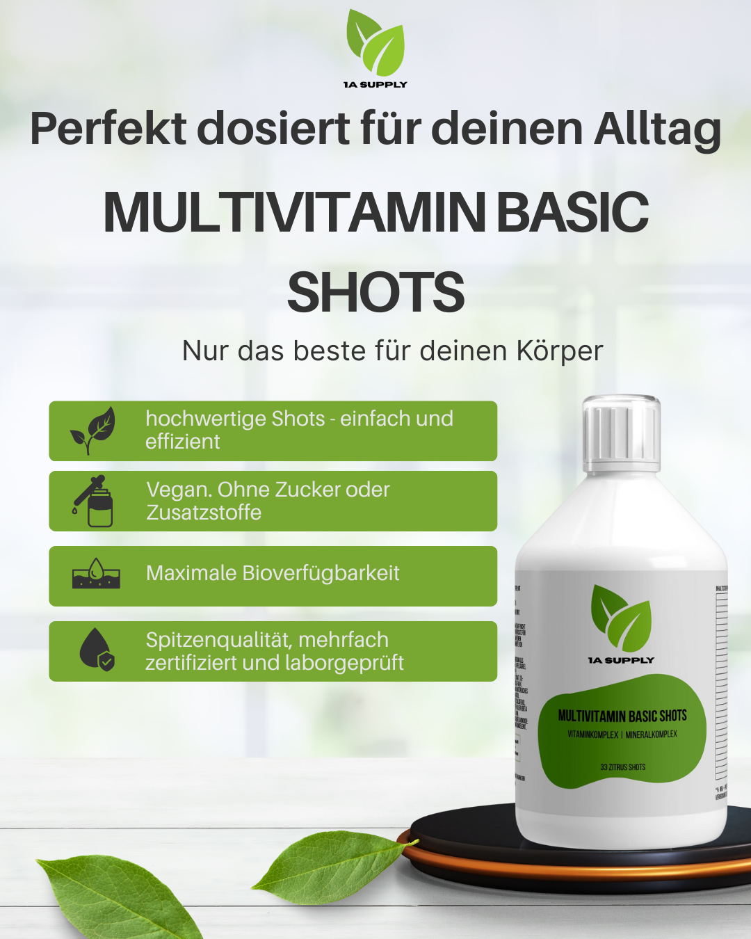 Multivitamin Basic Shots Plus+