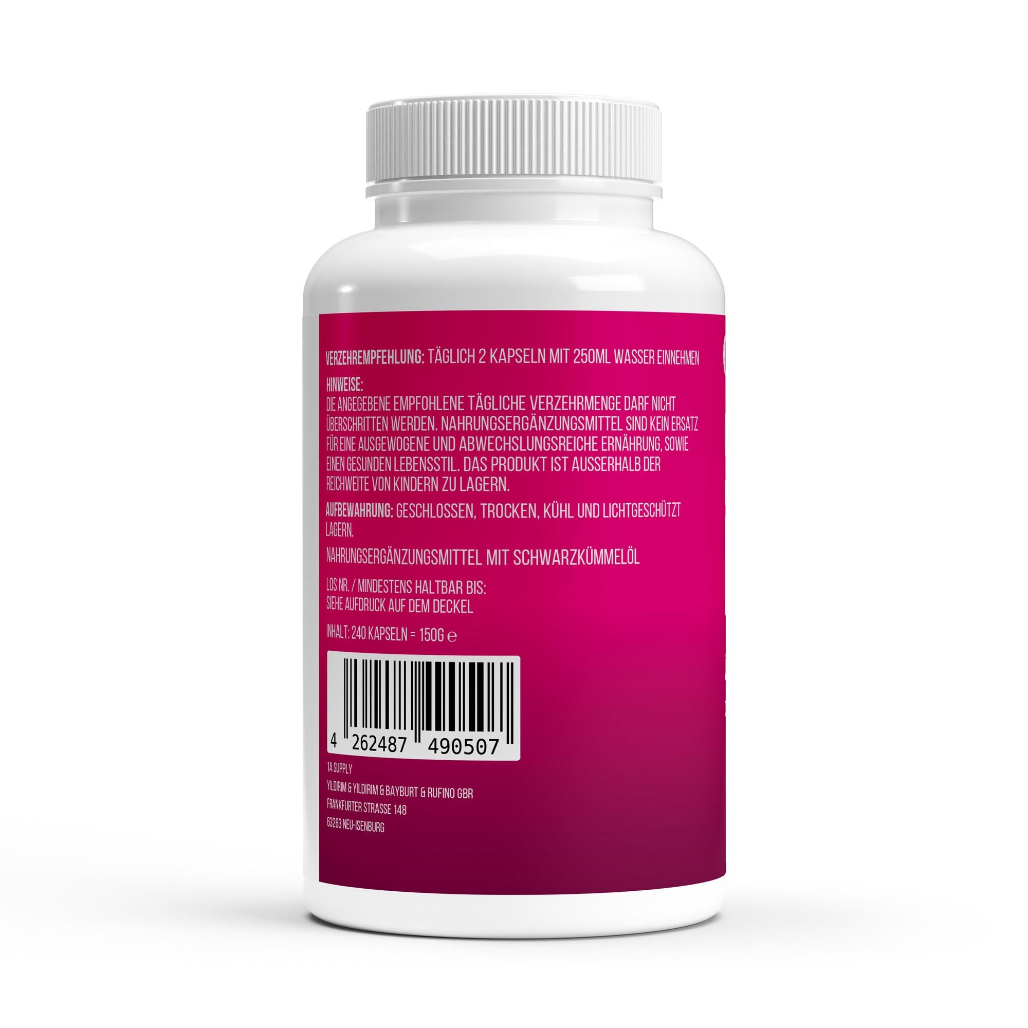 CGYM Ägyptisches Schwarzkümmelöl