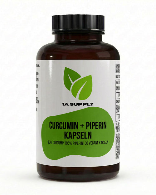 Curcumin (95%) + Piperin - Kapseln