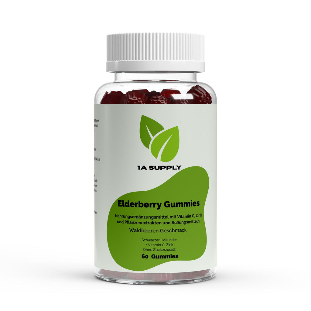 Elderberry + Vitamin C + Zink Gummies 