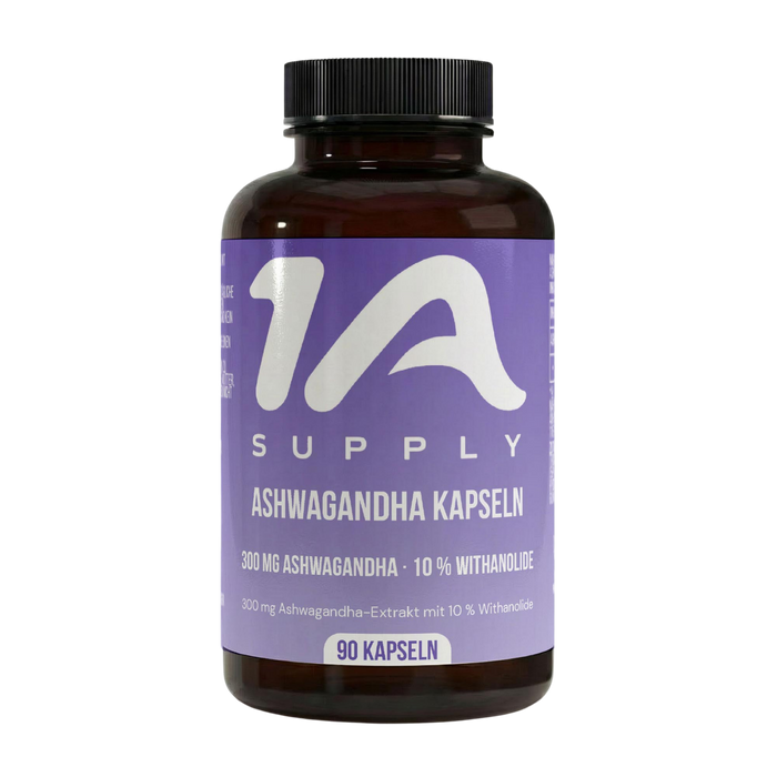 Ashwagandha (10% Withanolide) - 90 vegane Kapseln