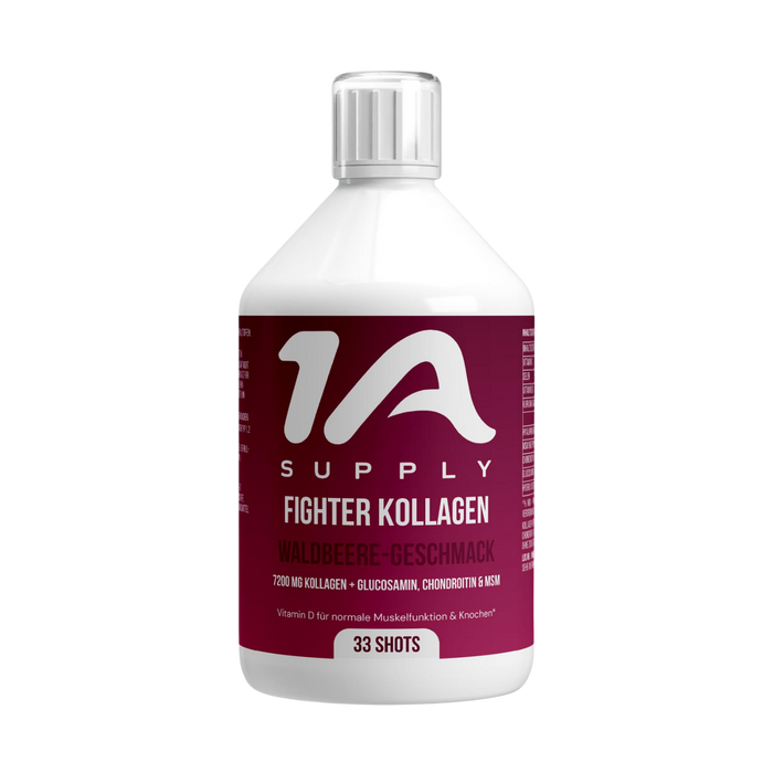 Fighter Kollagen Shots (1500 DA) - Wild Berry - 500ml