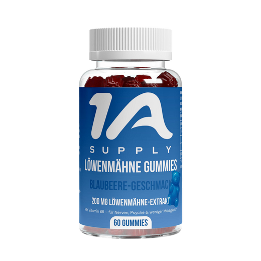 Löwenmähne + Vitamin B6 Gummies
