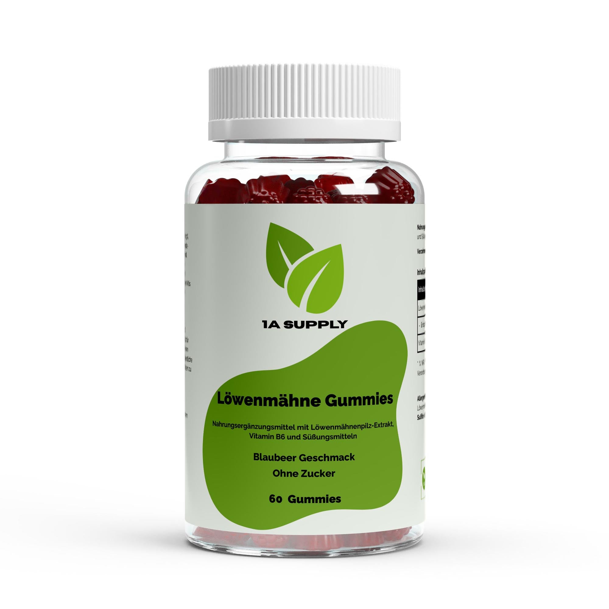 Löwenmähne + Vitamin B6 Gummies 