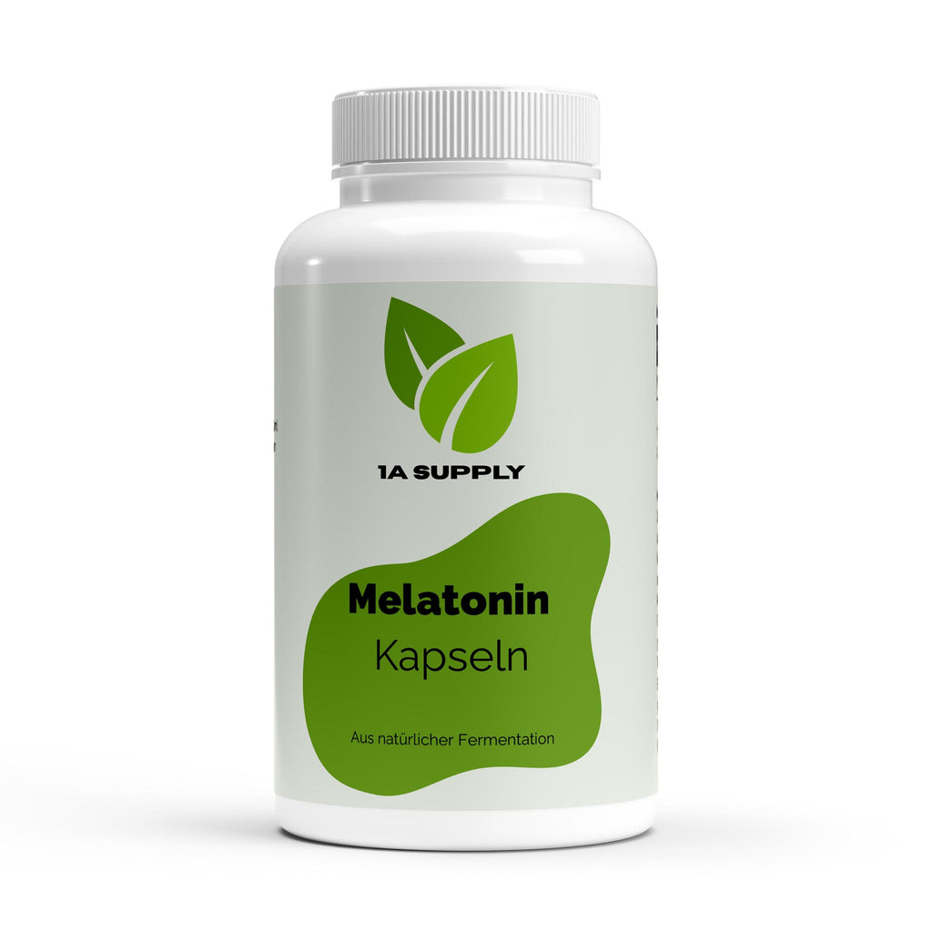 Melatonin Kapseln vegan laborgeprüft – 1A Supply