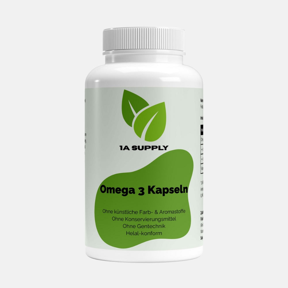 Omega 3 Halal Kapseln  laborgeprüft – 1A Supply