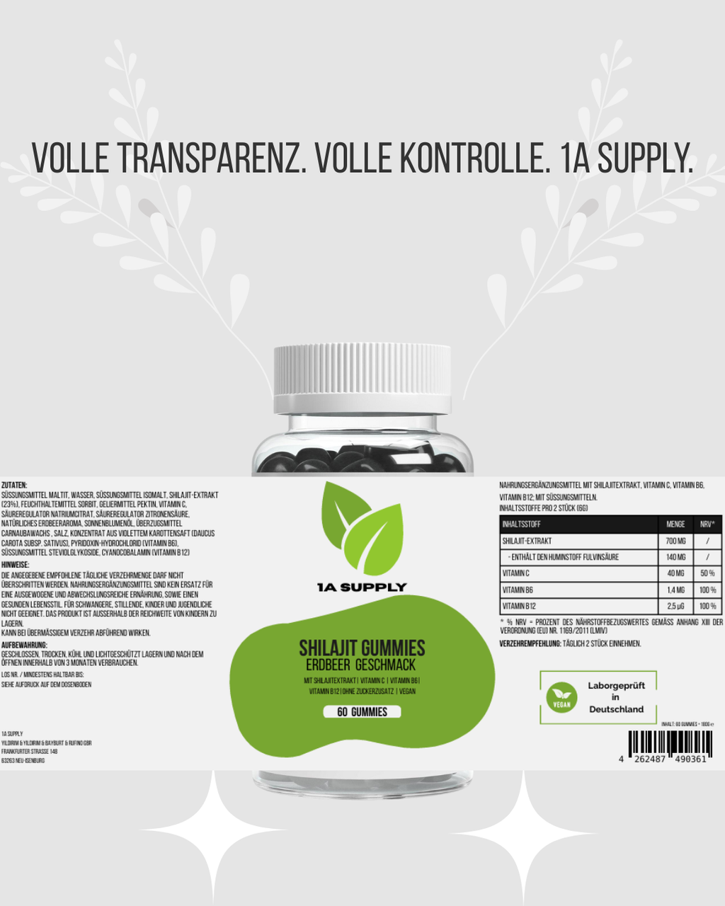 Shilajit Gummies - 1A Supply