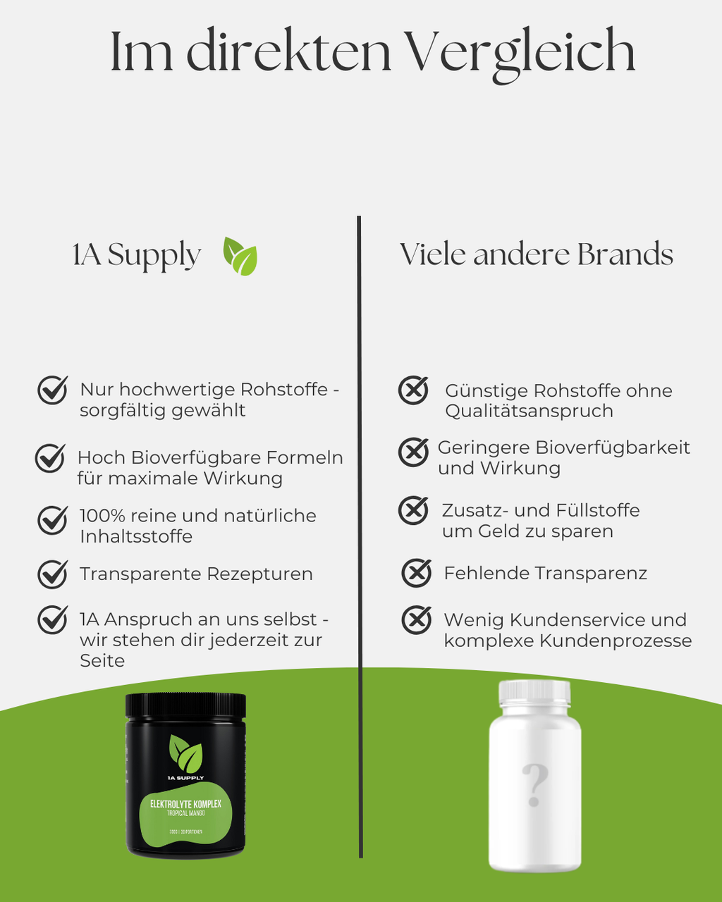 Elektrolyte Pulver - 1A Supply
