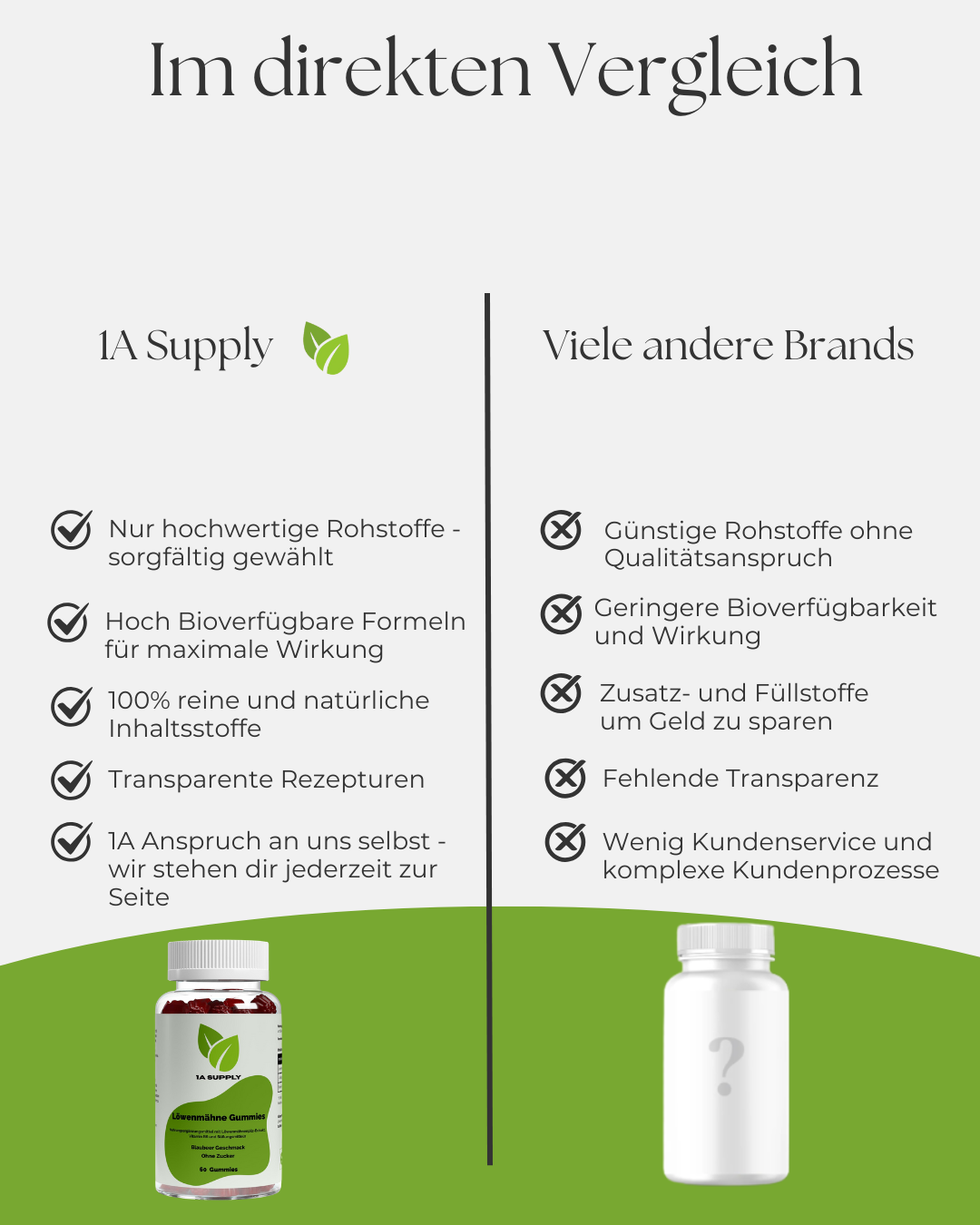 Löwenmähne + Vitamin B6 Gummies