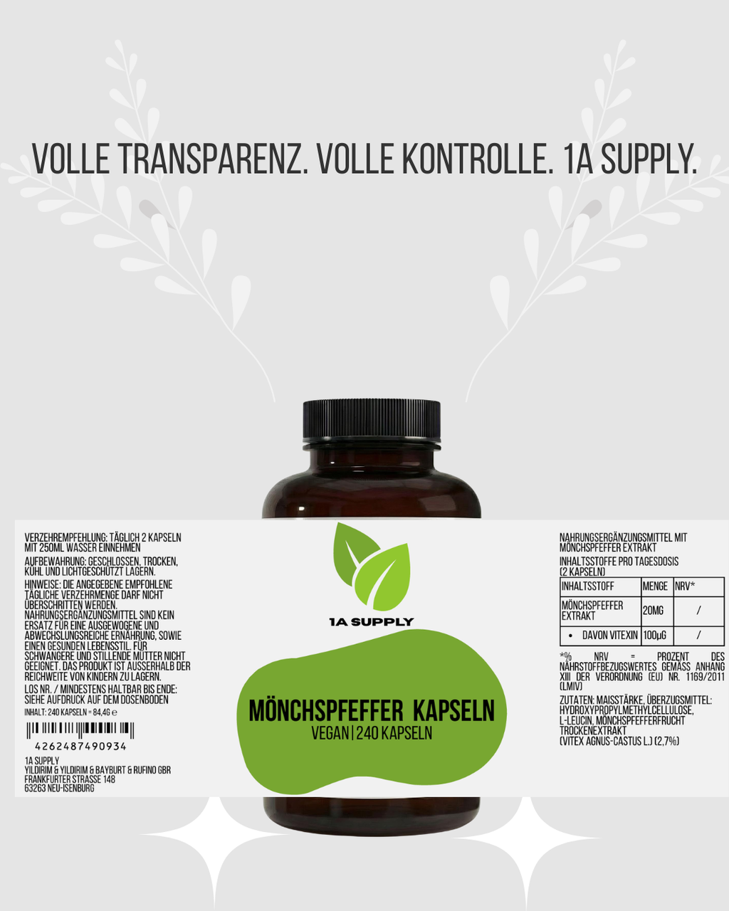 Mönchspfeffer - 1A Supply