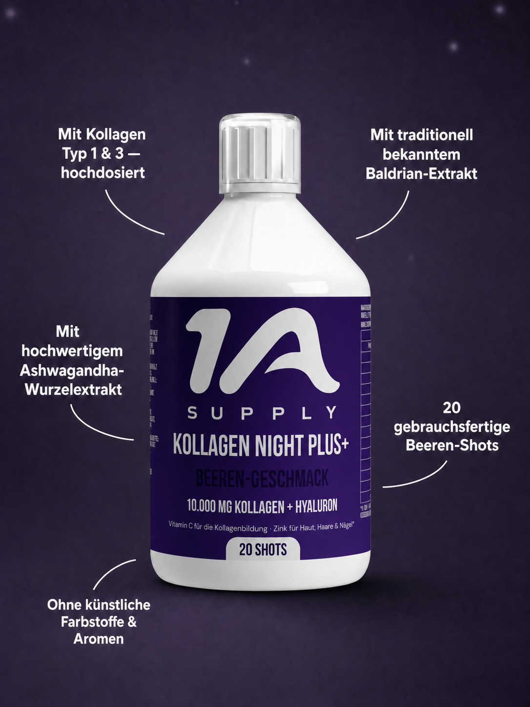 Kollagen Night Plus+ Shots