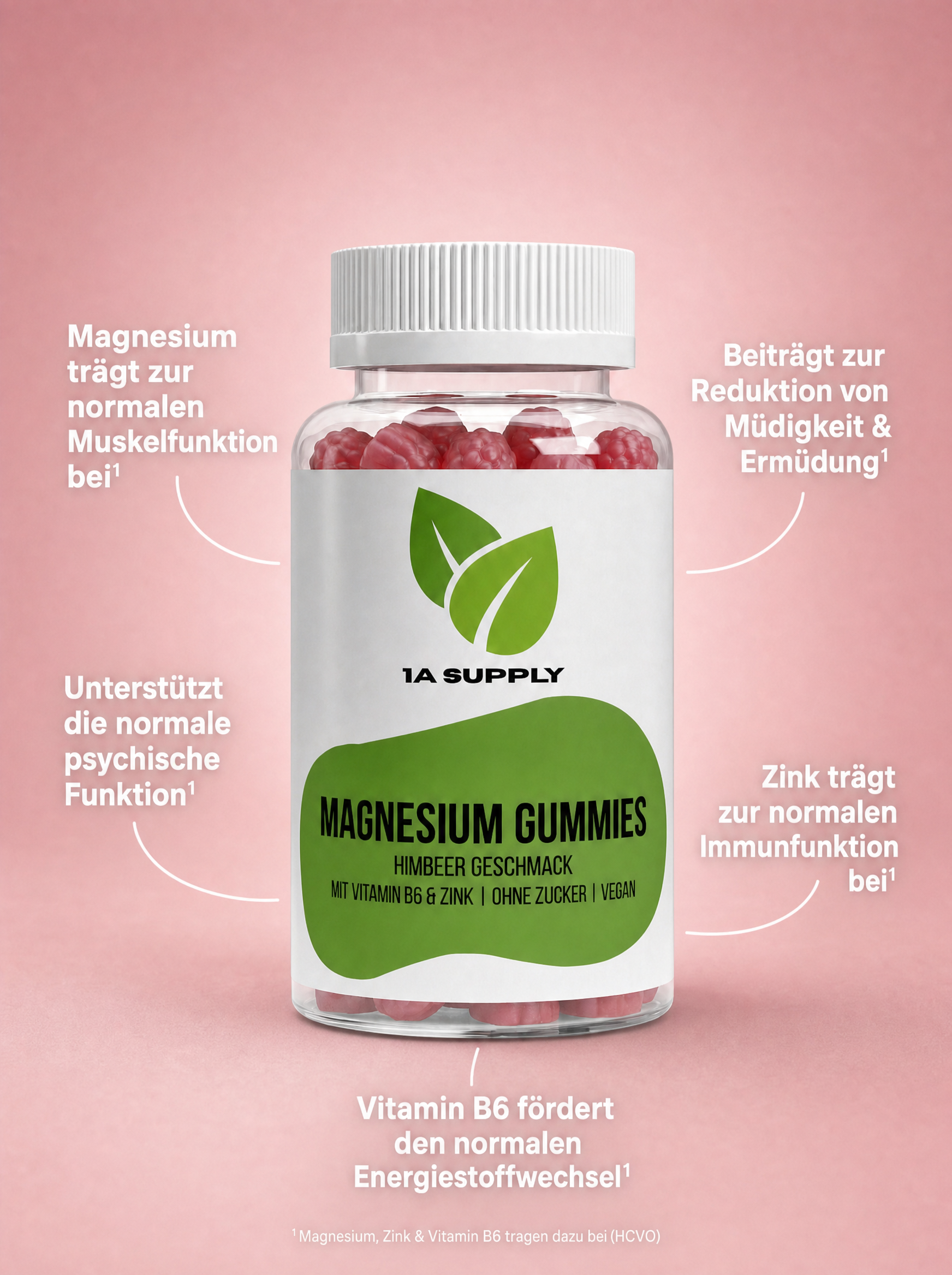 Magnesium + Zink + B6 Gummies