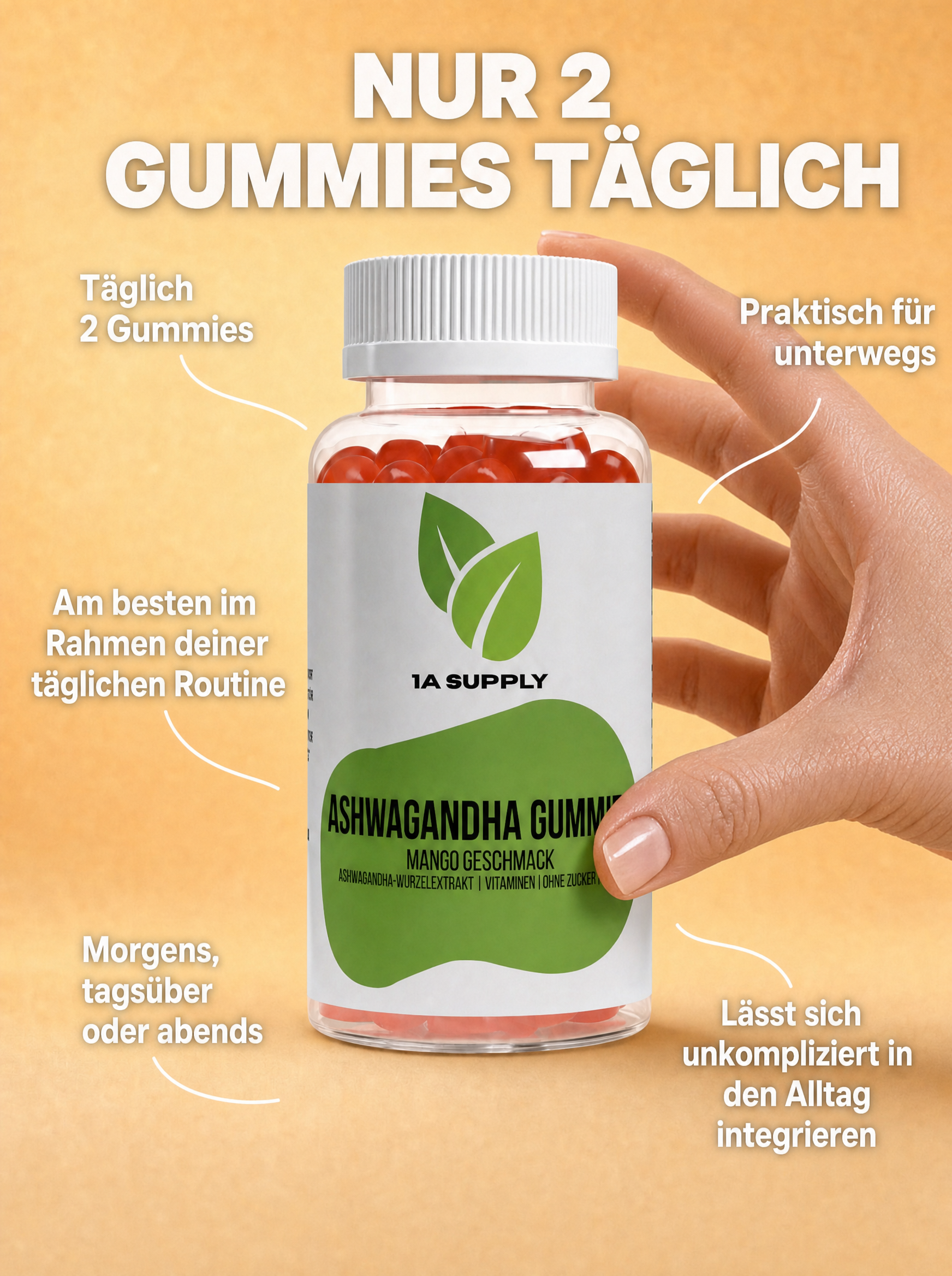 Ashwagandha & Vitamin B6 Gummies
