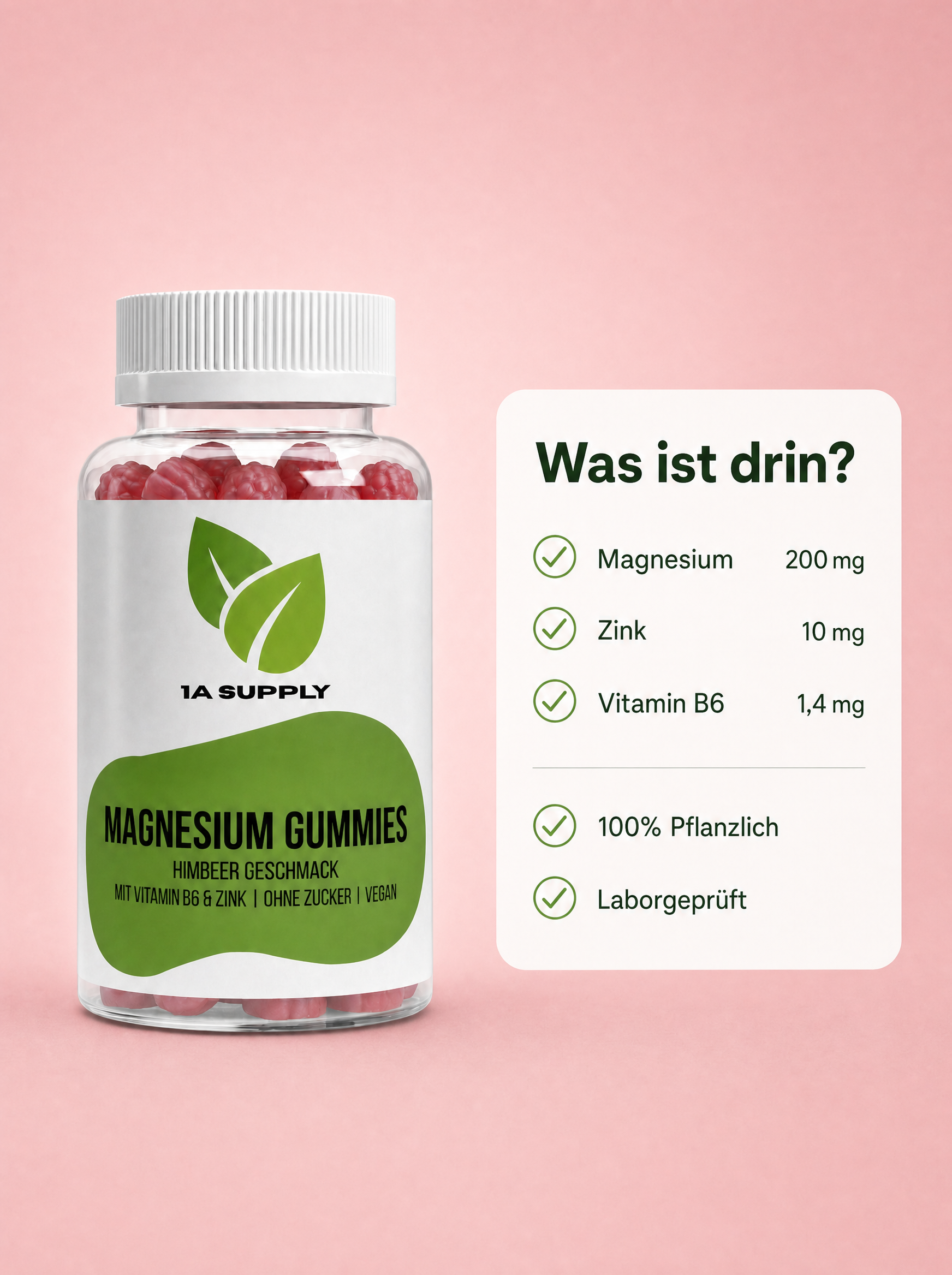Magnesium + Zink + B6 Gummies