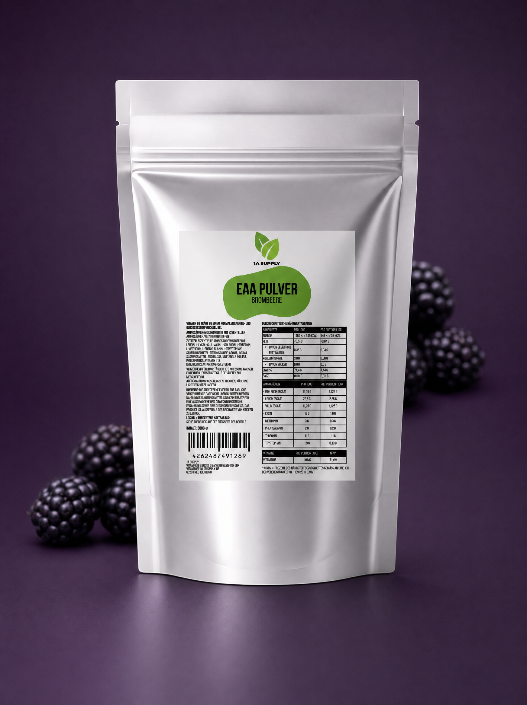 EAA + Vitamin B6 Pulver