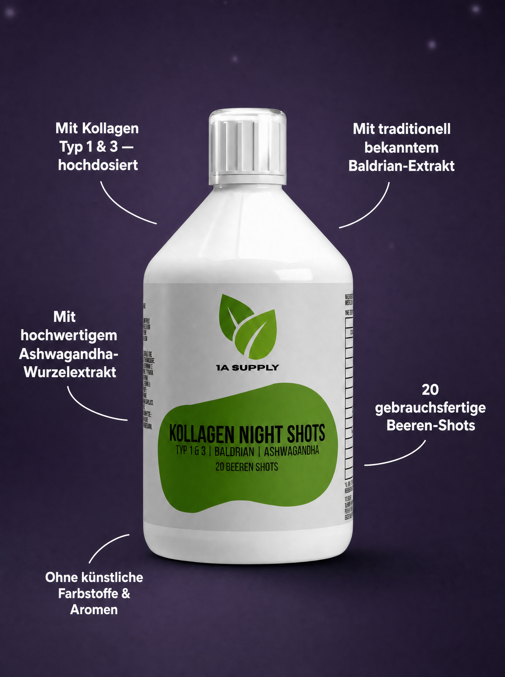 Kollagen Night Plus+ Shots