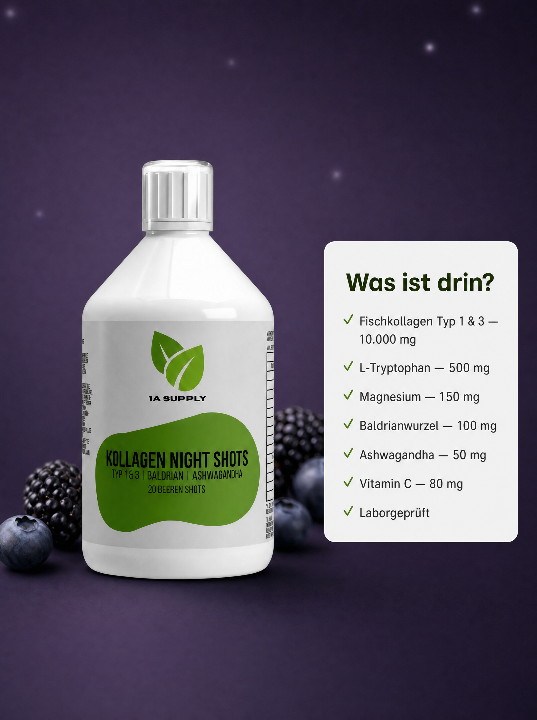 Kollagen Night Plus+ Shots