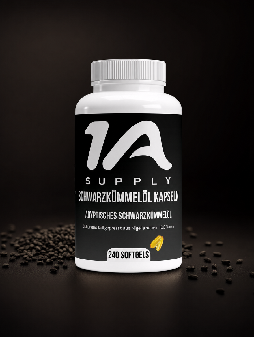 Ägyptisches Schwarzkümmelöl Softgels