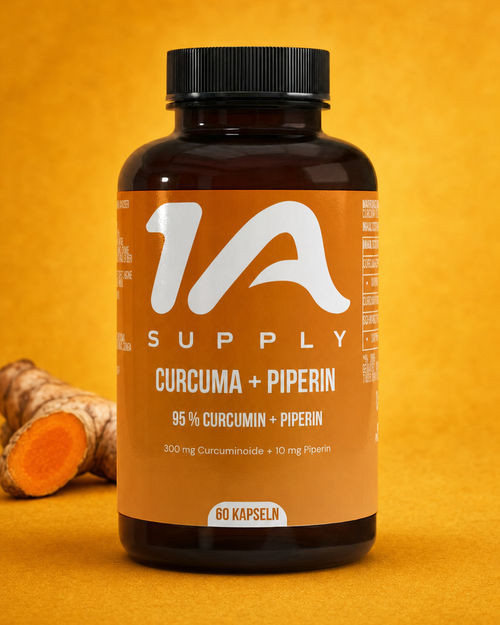 Curcumin (95%) + Piperin - Kapseln