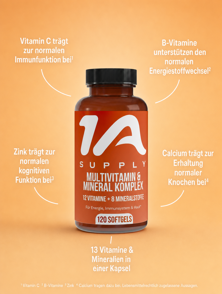 Multivitamin & Mineral Komplex Softgels
