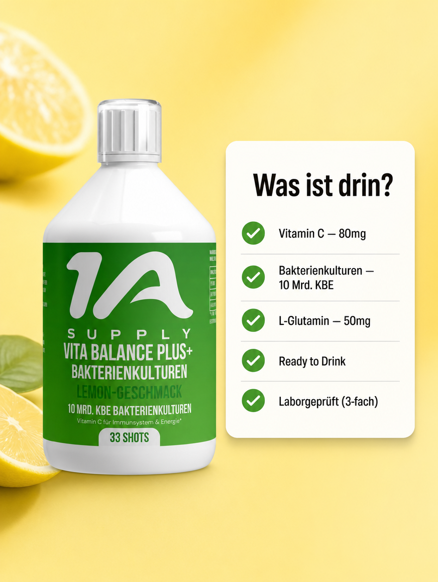 Vita Balance PLUS+ Bakterienkulturen Shots