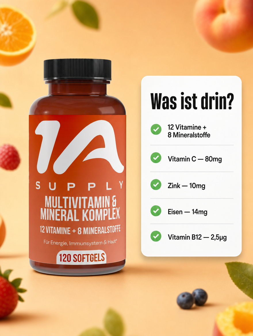 Multivitamin & Mineral Komplex Softgels