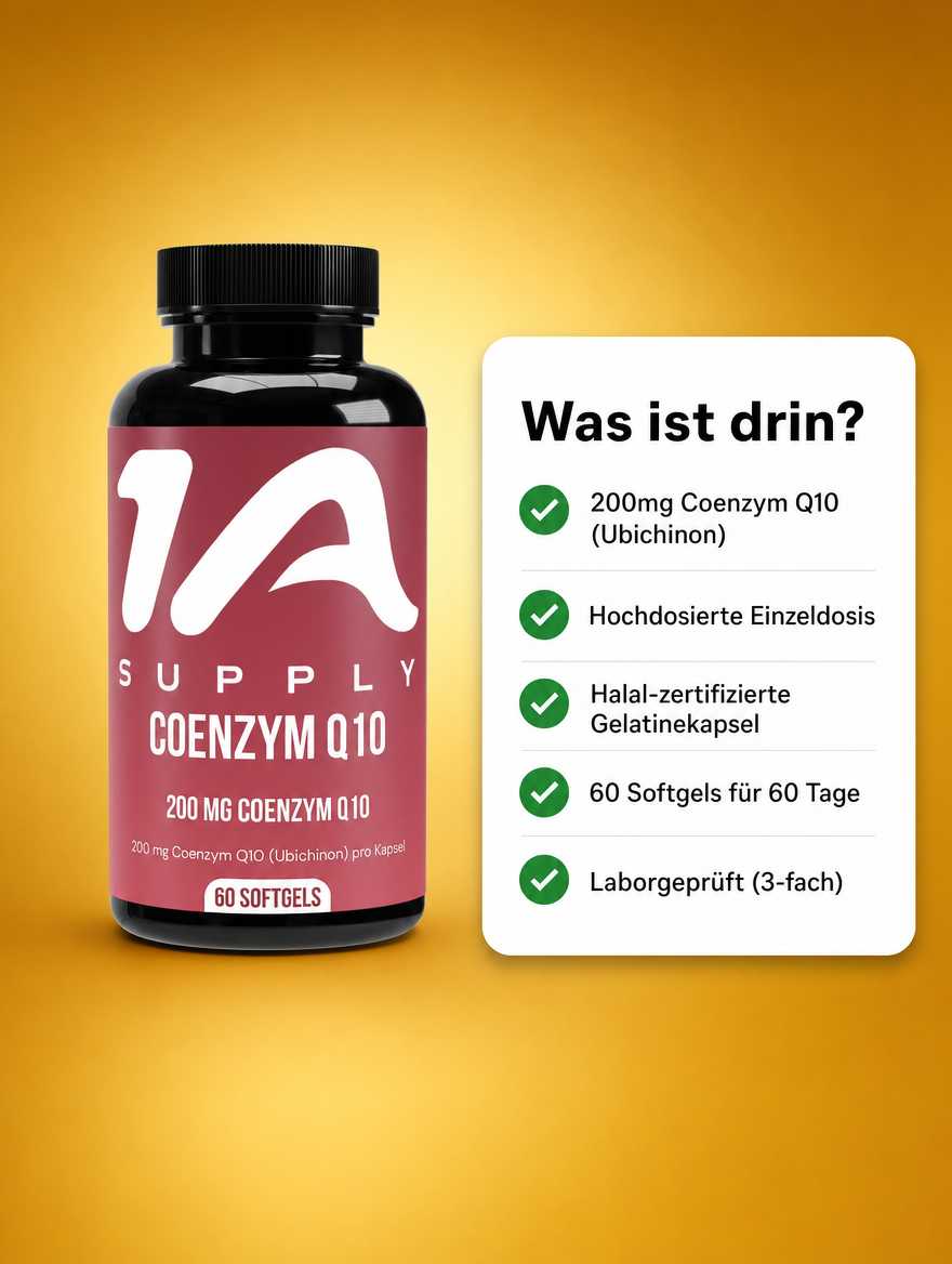 Coenzym Q10 200 mg Softgels