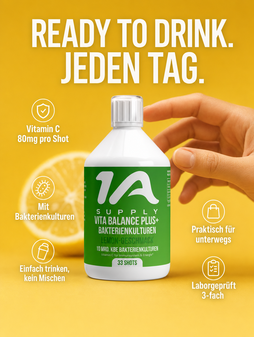 Vita Balance PLUS+ Bakterienkulturen Shots