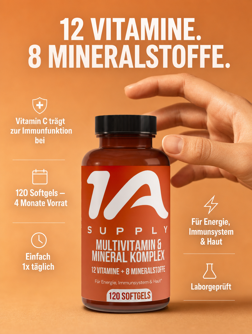 Multivitamin & Mineral Komplex Softgels