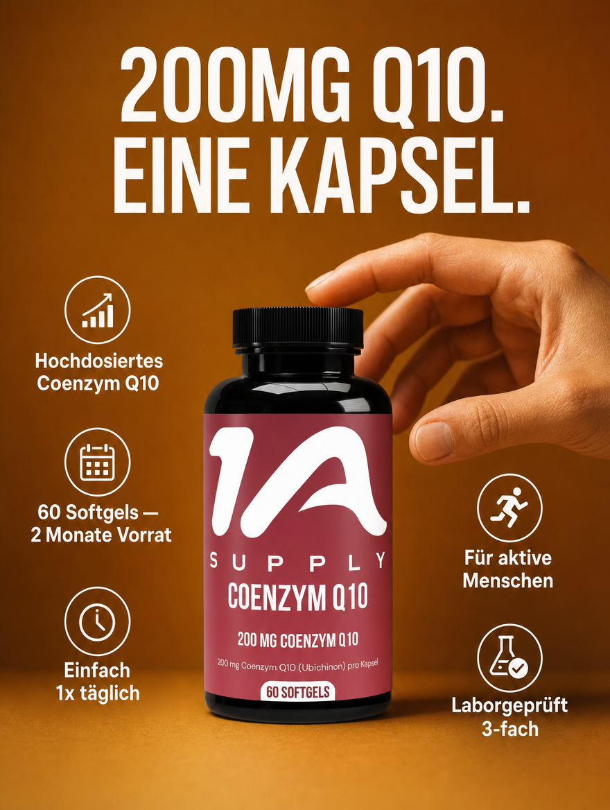 Coenzym Q10 200 mg Softgels