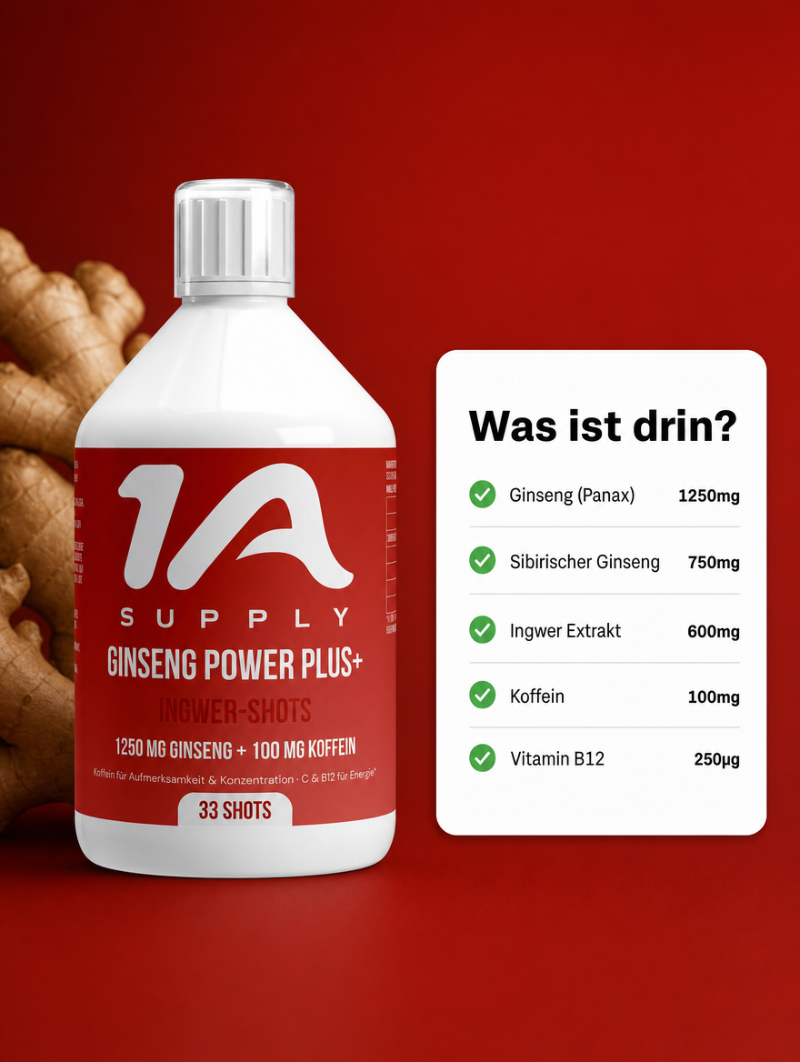 Ginseng Power Plus+ Shots