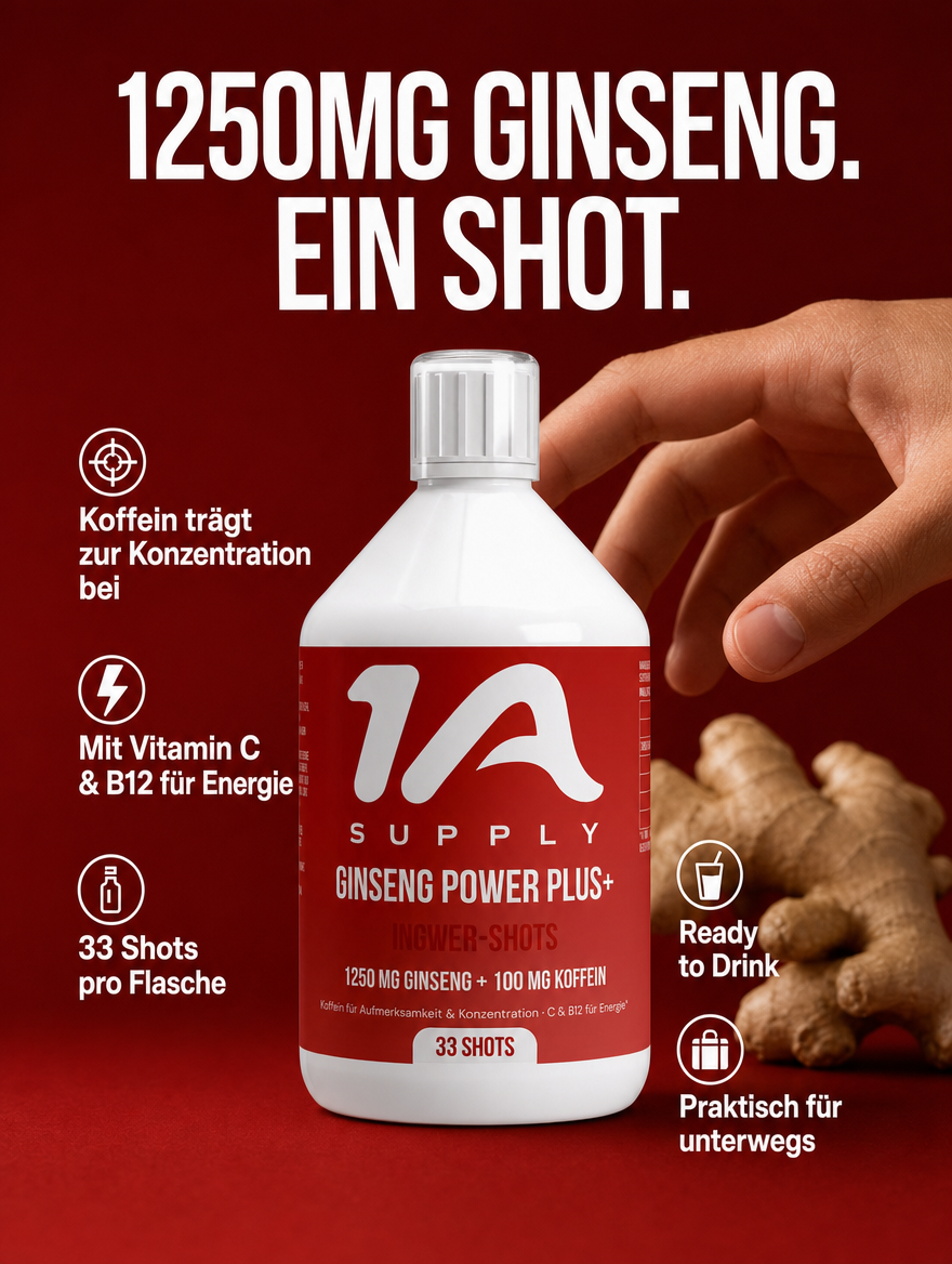 Ginseng Power Plus+ Shots