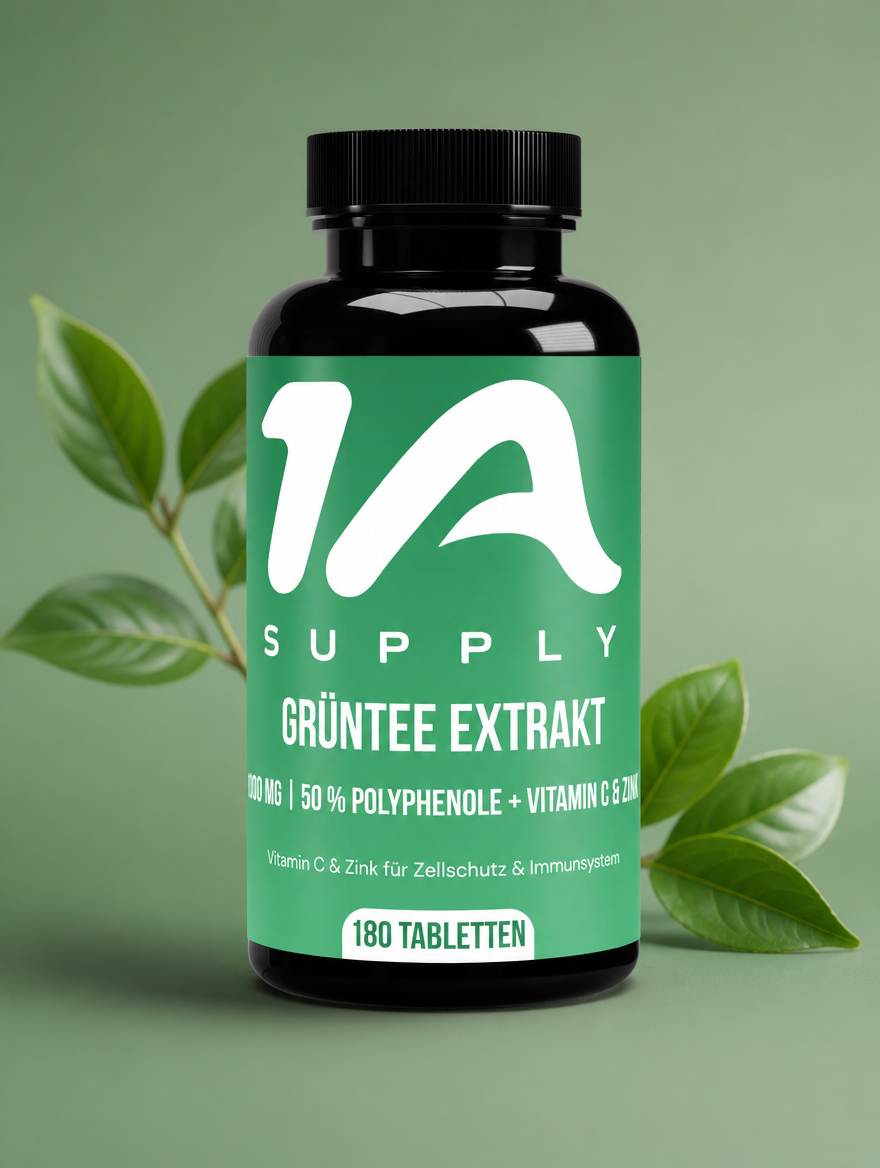 Grüntee Extrakt 50% Polyphenole Tabletten