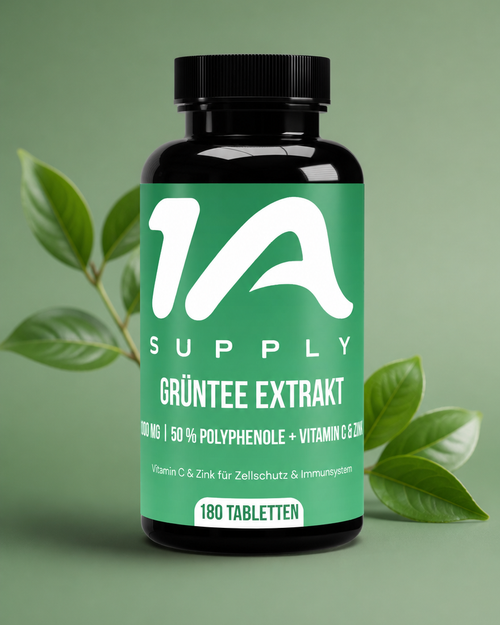 Grüntee Extrakt 50% Polyphenole Tabletten