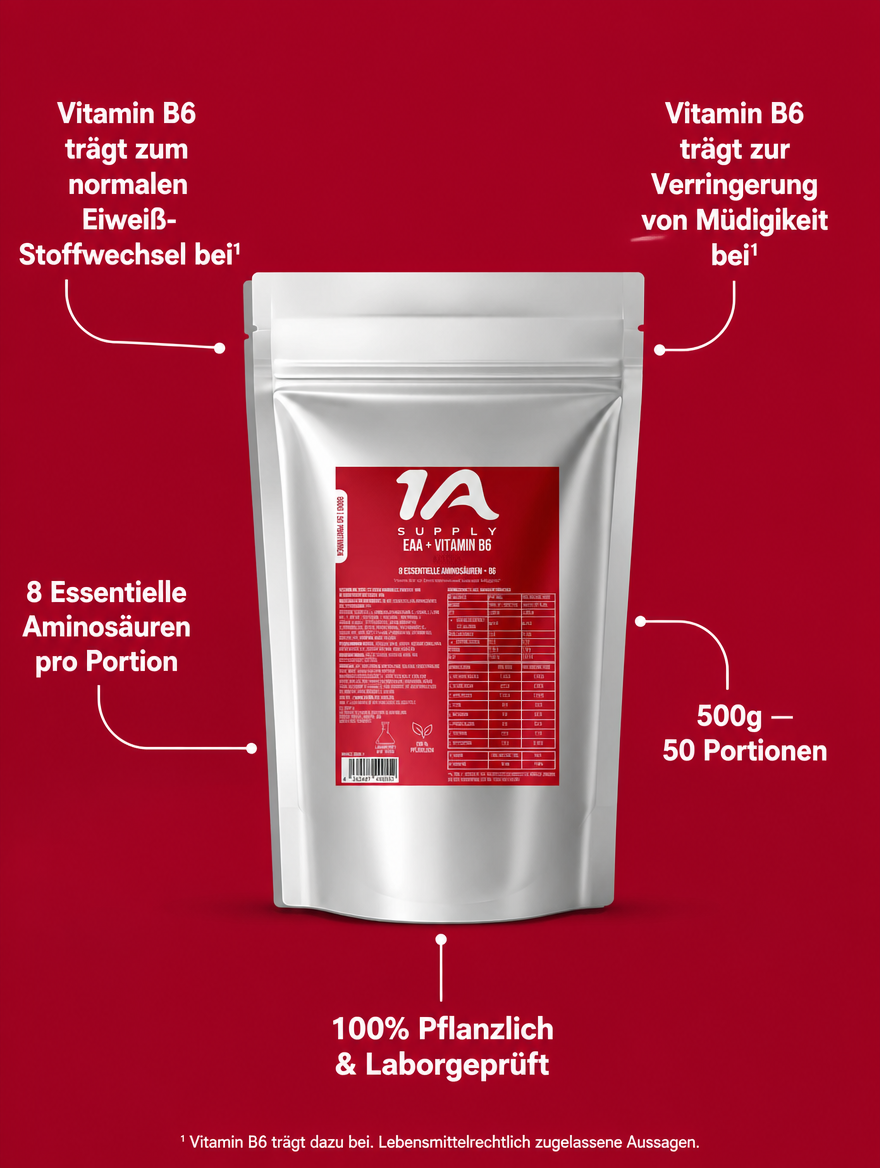 EAA + Vitamin B6 Pulver