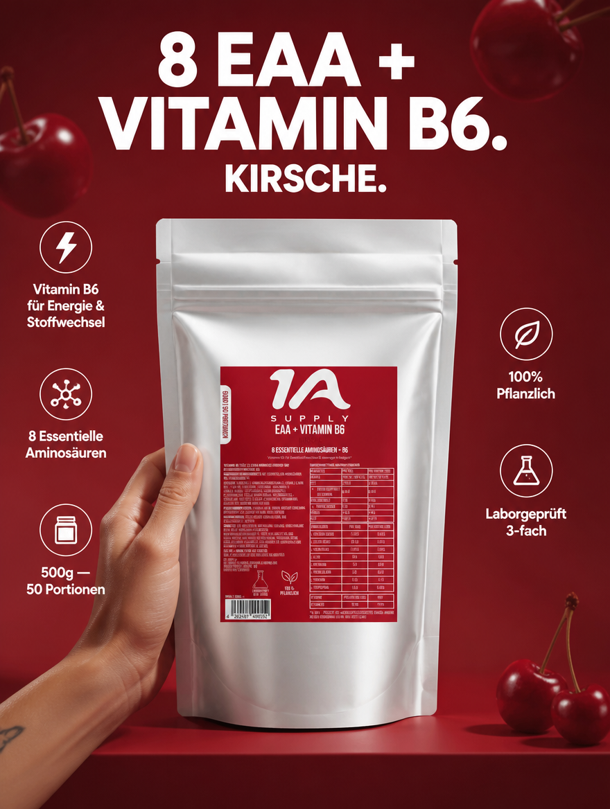 EAA + Vitamin B6 Pulver