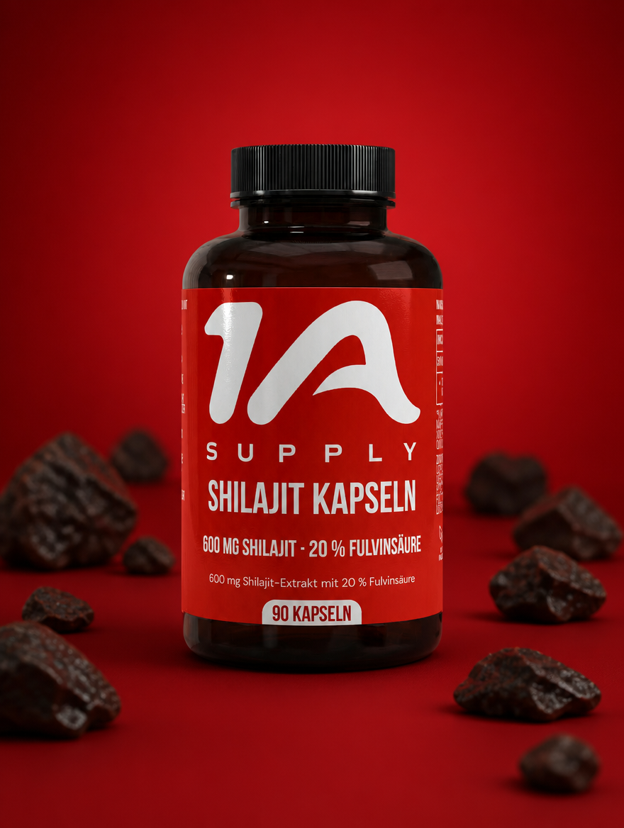 Shilajit (20% Fulvinsäure) - 90 vegane Kapseln