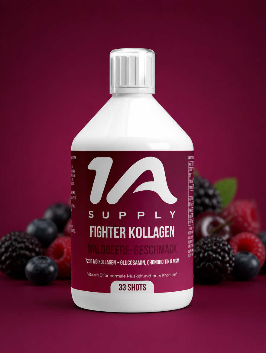 Fighter Kollagen Shots (1500 DA) - Wild Berry - 500ml