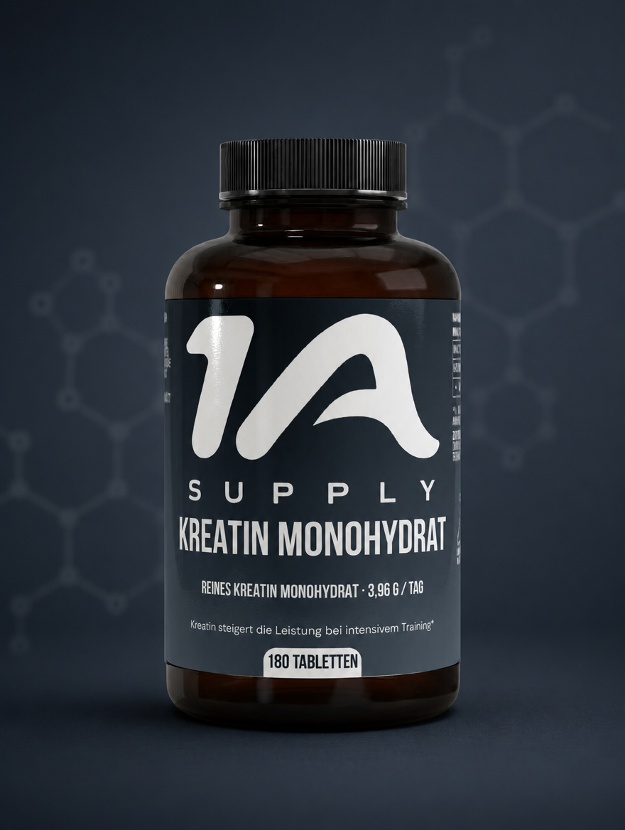 Kreatin Monohydrat - 180 vegane Tabletten