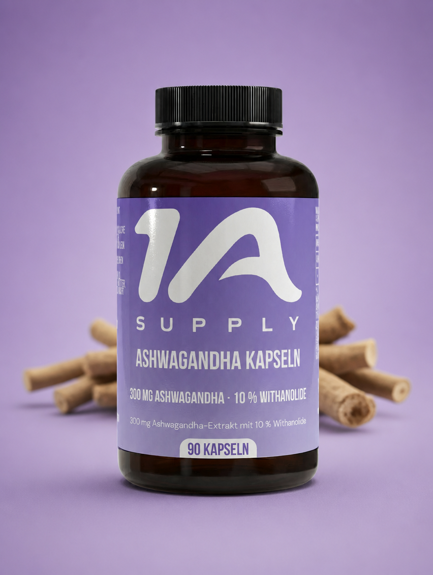 Ashwagandha (10% Withanolide) - 90 vegane Kapseln